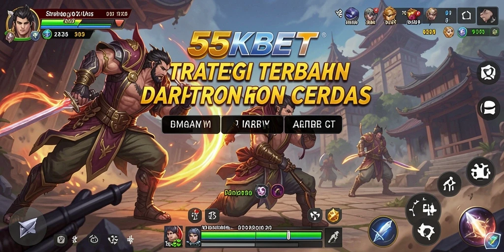 Tampilan gameplay <strong>55KBET</strong> yang memukau dan penuh strategi.