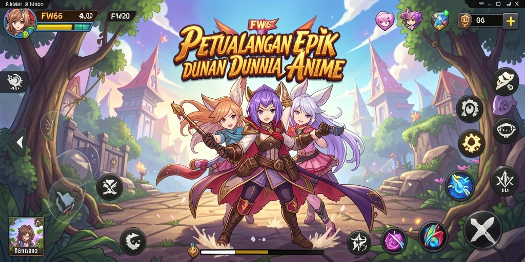 Tampilan gameplay FW66 yang memukau dan penuh aksi.