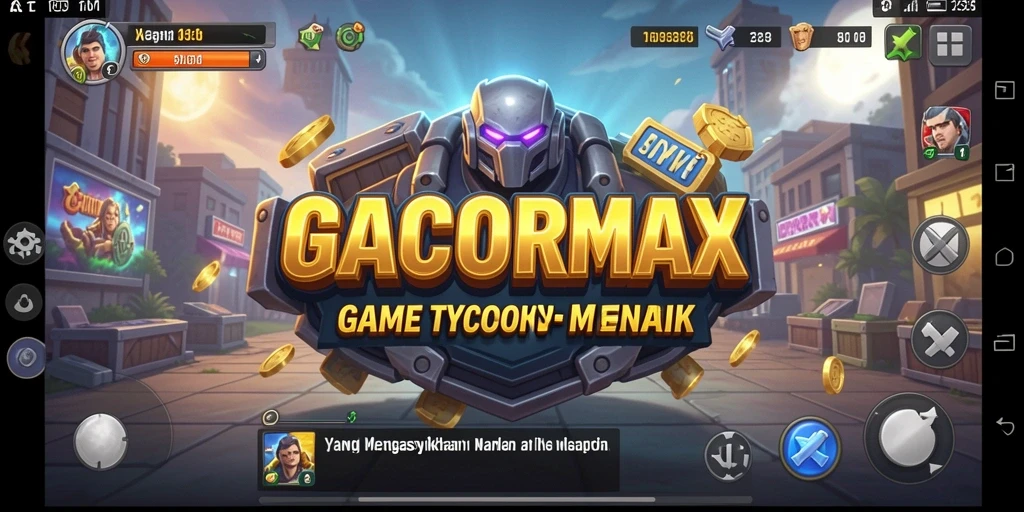 Screenshot GACORMAX menampilkan gameplay Tycoon yang seru.