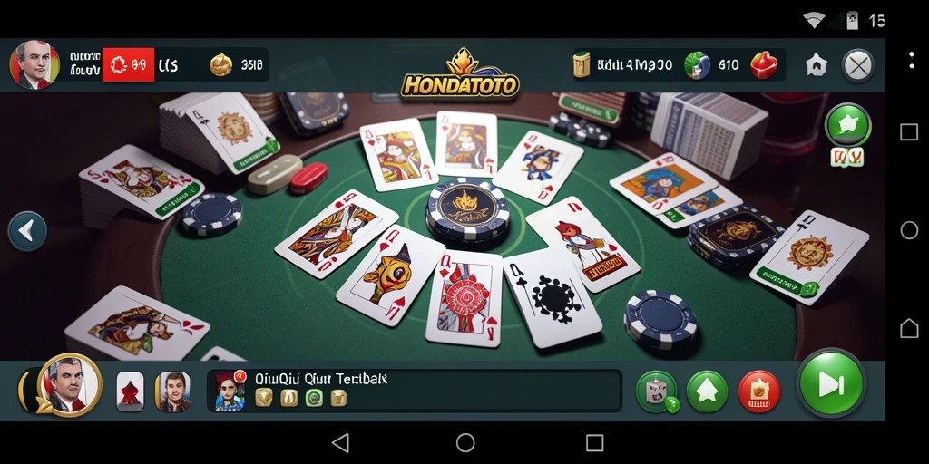 Tampilan gameplay HONDATOTO yang seru dan kompetitif.