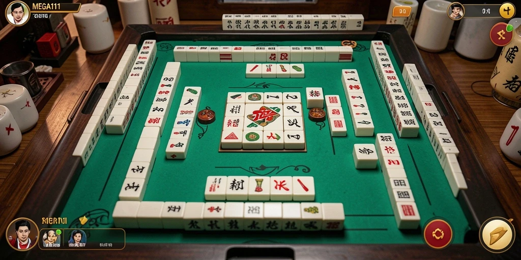 Gameplay seru Mahjong dengan grafik yang menawan.