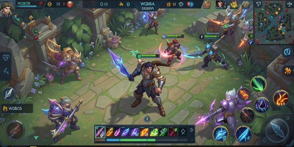 Gameplay seru di WDBOS dengan grafis memukau.