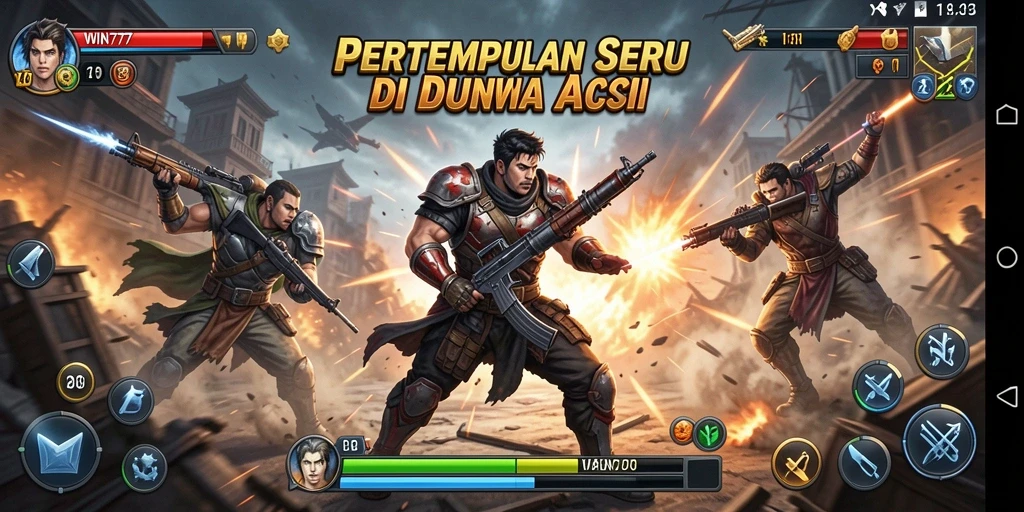 Tampilkan aksi seru dari gameplay WIN777 yang mendebarkan.